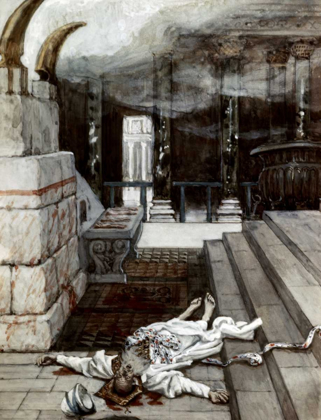 Picture of ZACHARIAS KILLED BETWEEN THE TEMPLE AND THE ALTAR