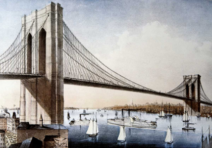 Picture of BROOKLYN BRIDGE, NEW YORK CITY