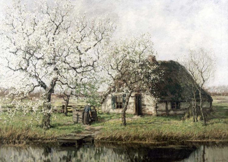 Picture of COTTAGE BY THE RIVER