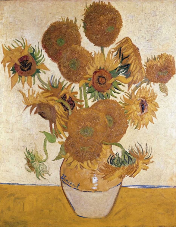 Picture of SUNFLOWERS, 1888