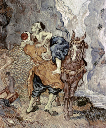 Picture of THE GOOD SAMARITAN - AFTER DELACROIX