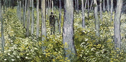 Picture of UNDERGROWTH WITH TWO FIGURES