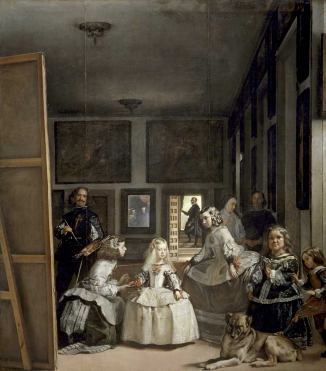 Picture of THE FAMILY OF PHILIP IV - LAS MENINAS