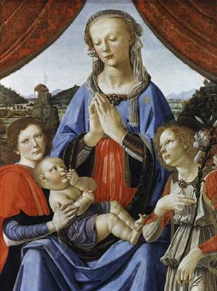 Picture of MADONNA AND CHILD WITH SAINTS