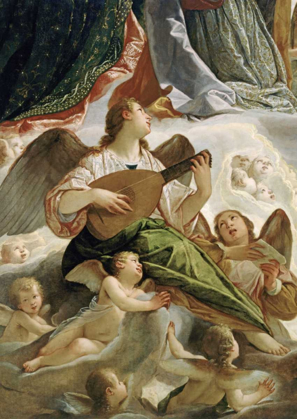 Picture of TRINITY WITH SAINTS URSULA AND MARGARET-DETAIL