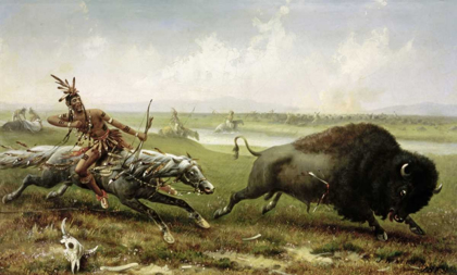 Picture of BUFFALO HUNT