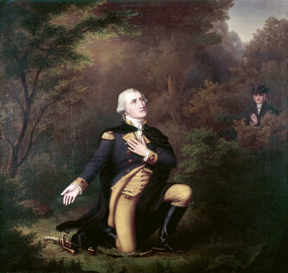 Somerset House Images George Washington In Prayer At Valley Forge