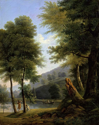 Picture of IDYLLIC LANDSCAPE - PAYSAGE IDYLLIQUE