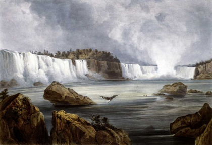 Picture of NIAGARA FALLS ILLUSTRATION IN WIED-NEUWIED