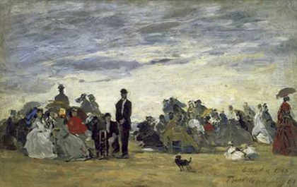 Picture of THE BEACH AT TROUVILLE
