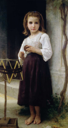 Picture of CHILD WITH A BALL OF WOOL