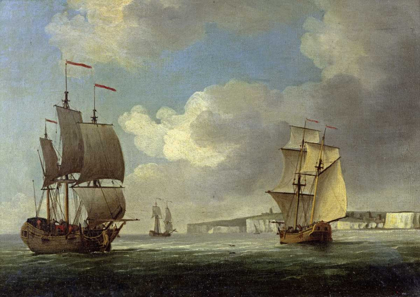 Picture of SHIPPING OFF THE SOUTH COAST OF ENGLAND