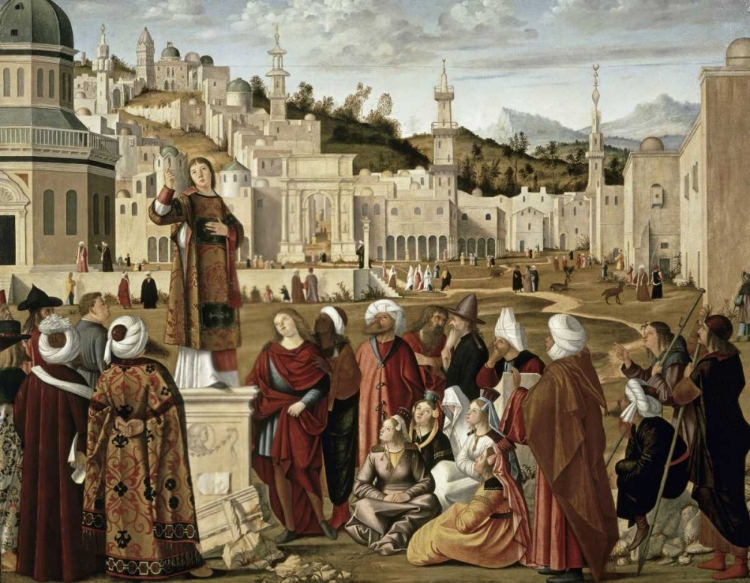 Picture of ST. STEPHEN PREACHING AT JERUSALEM