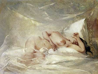 Picture of RECLINING NUDE