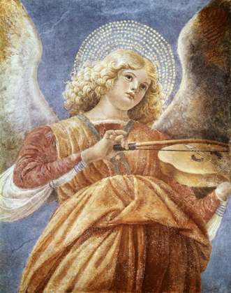 Picture of MUSIC MAKING ANGEL WITH VIOLIN