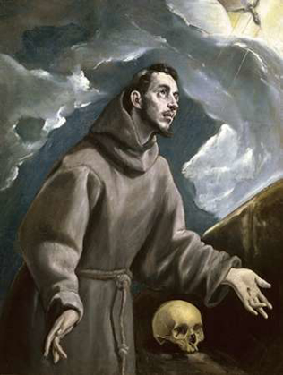 Picture of ST. FRANCIS RECEIVING THE STIGMATA