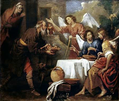 Picture of ABRAHAM AND THE THREE ANGELS