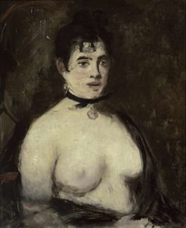 Picture of LA BRUNE AUX SEINS NUS, 1872