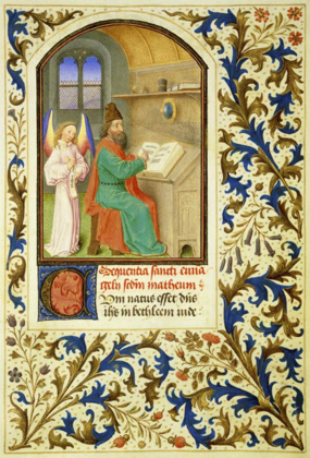 Picture of ST. MATTHEW : BOOK OF HOURS - DETAIL