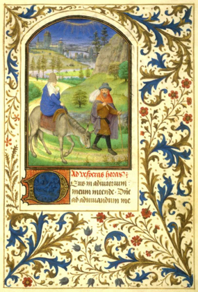 Picture of THE FLIGHT INTO EGYPT : BOOK OF HOURS - DETAIL