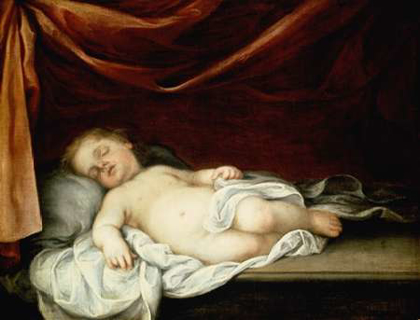 Picture of THE MUSEUMIST CHILD ASLEEP