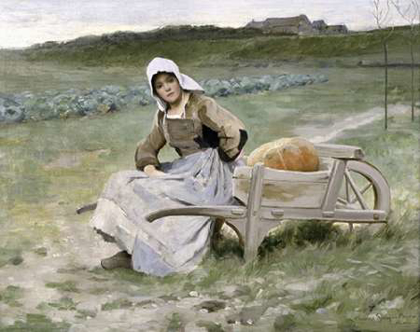 Picture of BRITTANY FARM GIRL