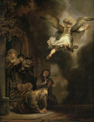 Picture of ARCHANGEL RAPHAEL LEAVING THE FAMILY OF TOBIAS