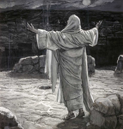 Picture of CHRIST GOING TO THE MOUNT OF OLIVES AT NIGHT