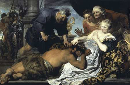 Picture of SAMSON AND DELILAH