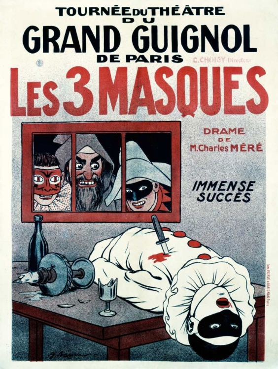 Picture of THEATRE DE GRAND GUIGNOL / LES 3 MASQUES