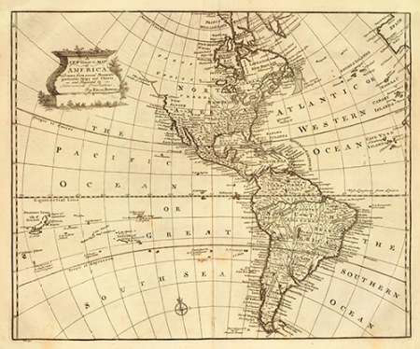 Picture of AMERICA, 1747