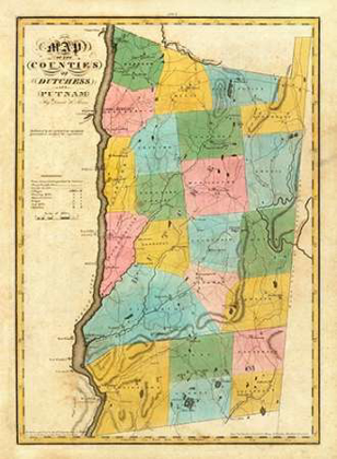 Picture of NEW YORK - DUTCHESS, PUTNAM COUNTIES, 1829