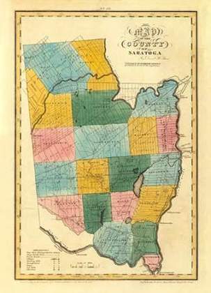 Picture of NEW YORK - SARATOGA COUNTY, 1829
