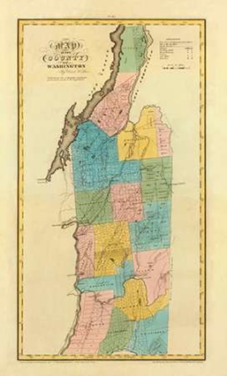 Picture of NEW YORK - WASHINGTON COUNTY, 1829