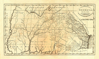 Picture of STATE OF GEORGIA, 1795