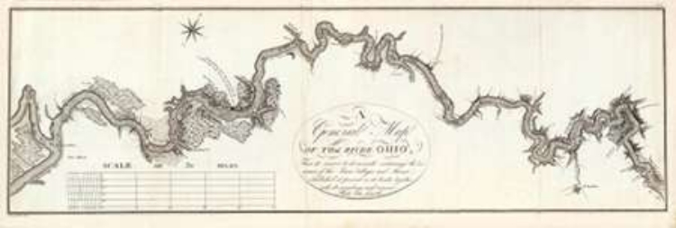 Picture of A GENERAL MAP OF THE RIVER OHIO, 1796