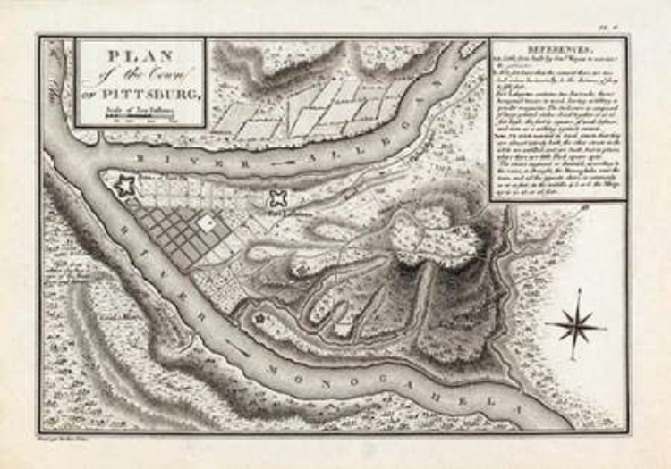 Picture of PLAN OF THE TOWN OF PITTSBURG, PENNSYLVANIA, 1796