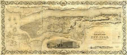Picture of CITY AND COUNTY OF NEW YORK, 1836