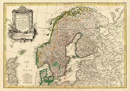 Picture of SUEDE, DANEMARCK ET NORWEGE, 1762