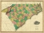 Picture of MAP OF NORTH AND SOUTH CAROLINA, 1823