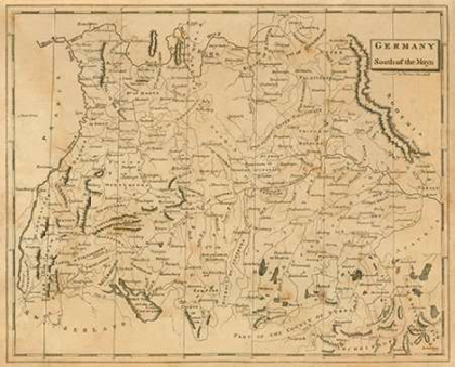 Picture of GERMANY SOUTH, 1812