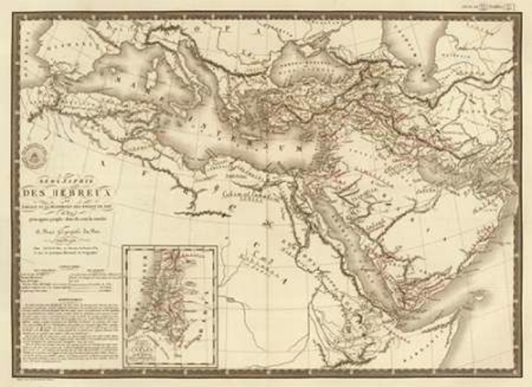 Picture of GEOGRAPHIE DES HEBREUX, 1821
