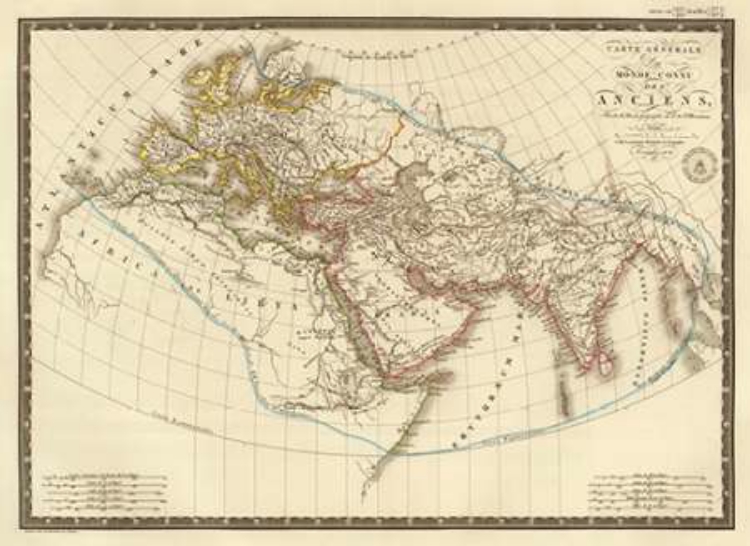 Picture of MONDE CONNU DES ANCIENS, 1821