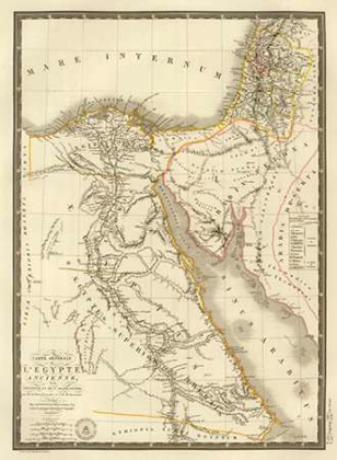Picture of EGYPTE ANCIENNE, PALESTINE, ARABIE PETREE, 1822