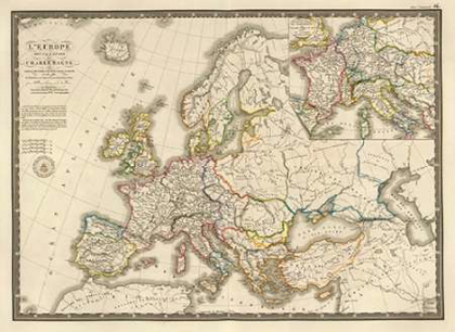 Picture of LEUROPE SOUS LEMPIRE DE CHARLEMAGNE, 1826