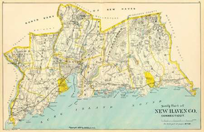 Picture of CONNECTICUT: NEW HAVEN COUNTY SOUTH, 1893
