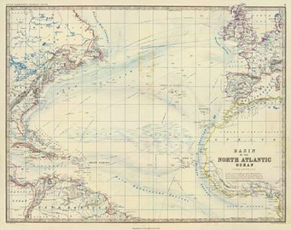 Picture of NORTH ATLANTIC OCEAN, 1861