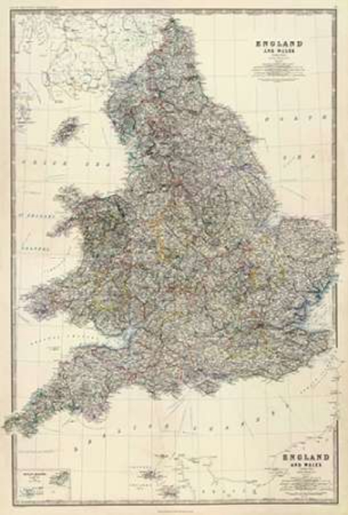 Picture of COMVINTAGEITE: ENGLAND, WALES, 1861