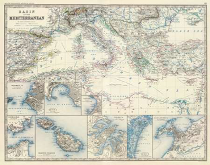 Picture of MEDITERRANEAN BASIN, 1861