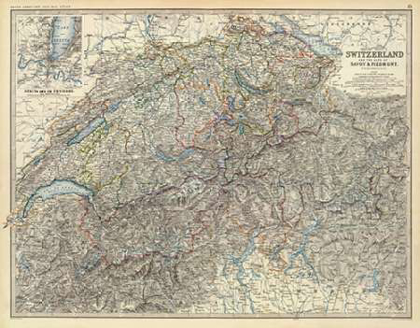 Picture of SWITZERLAND, SAVOY, PIEDMONT, 1861